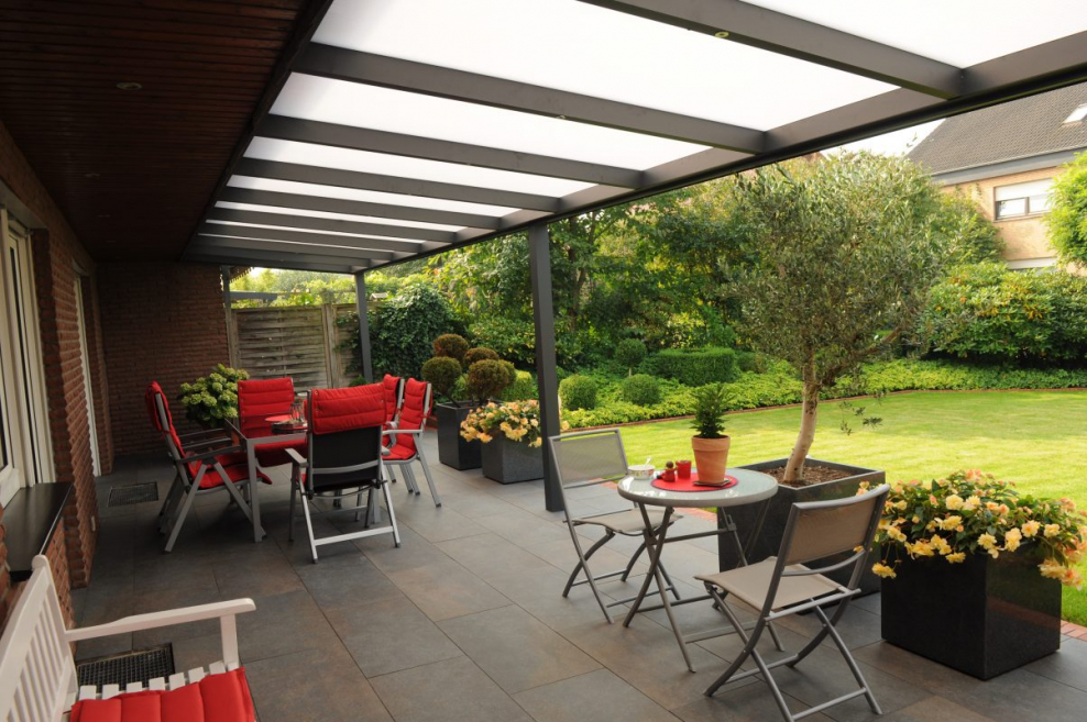 Терраса монолитный карбонат