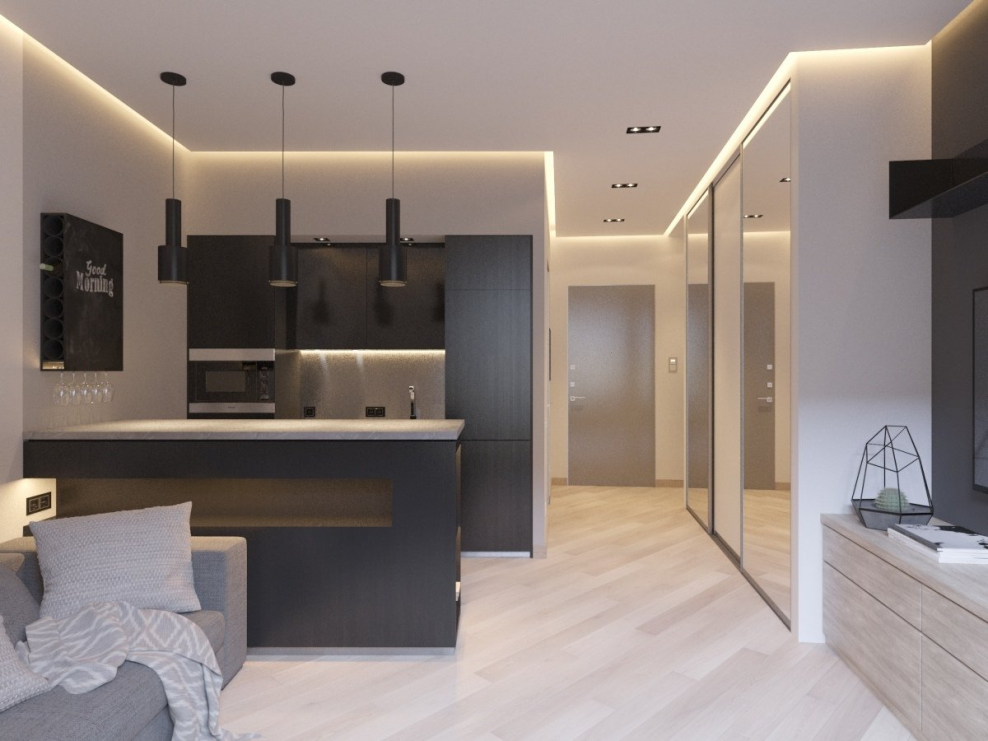 Планировки студий 28