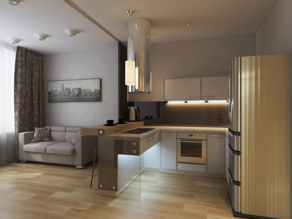 Планировка евродвушки 45 кв м