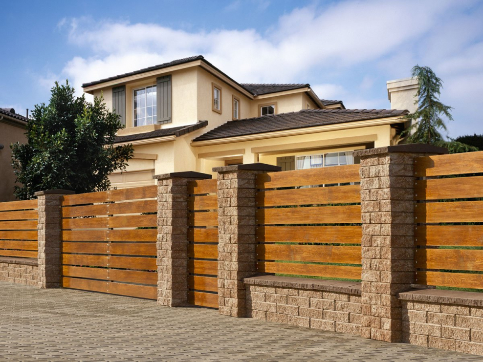 Красивый забор