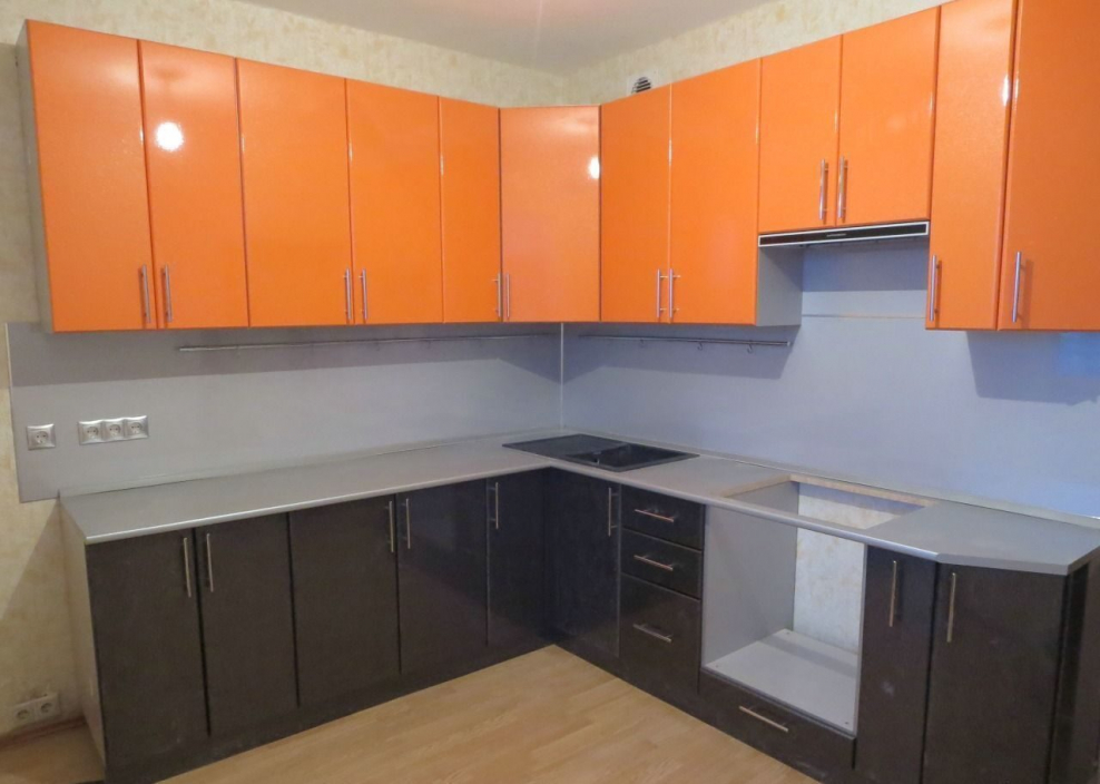 Кухонный гарнитур «Симпл» бирюза