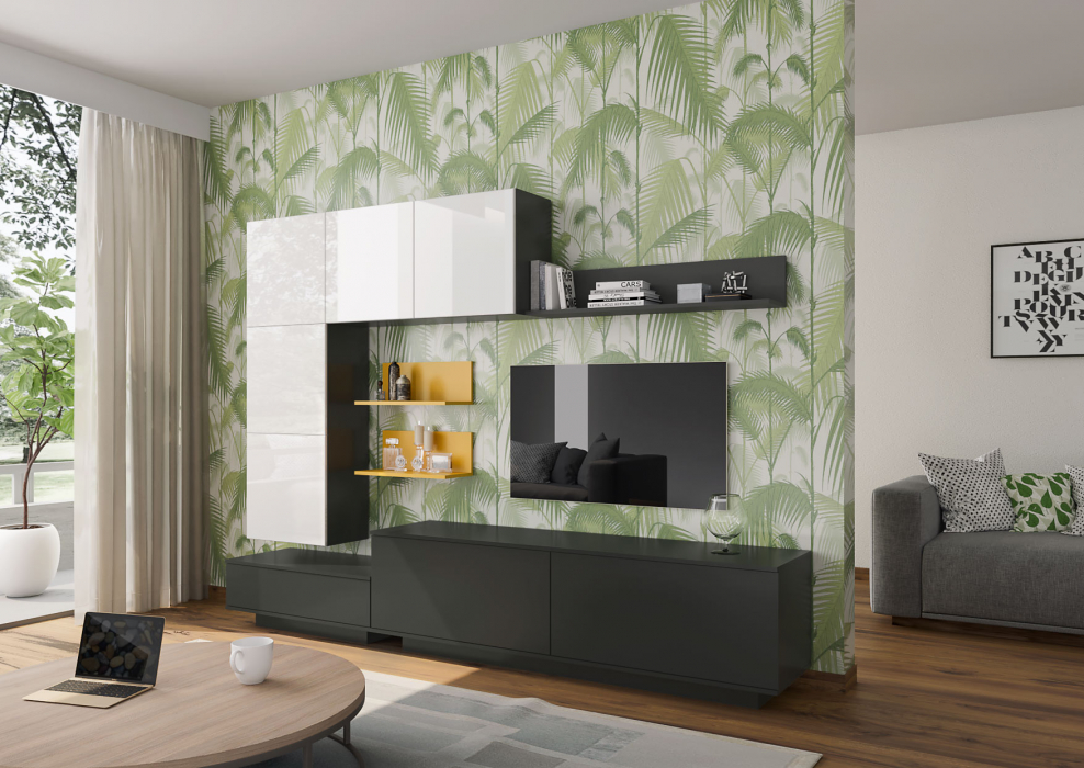 Модульная гостиная "Фреш" (Эстель)