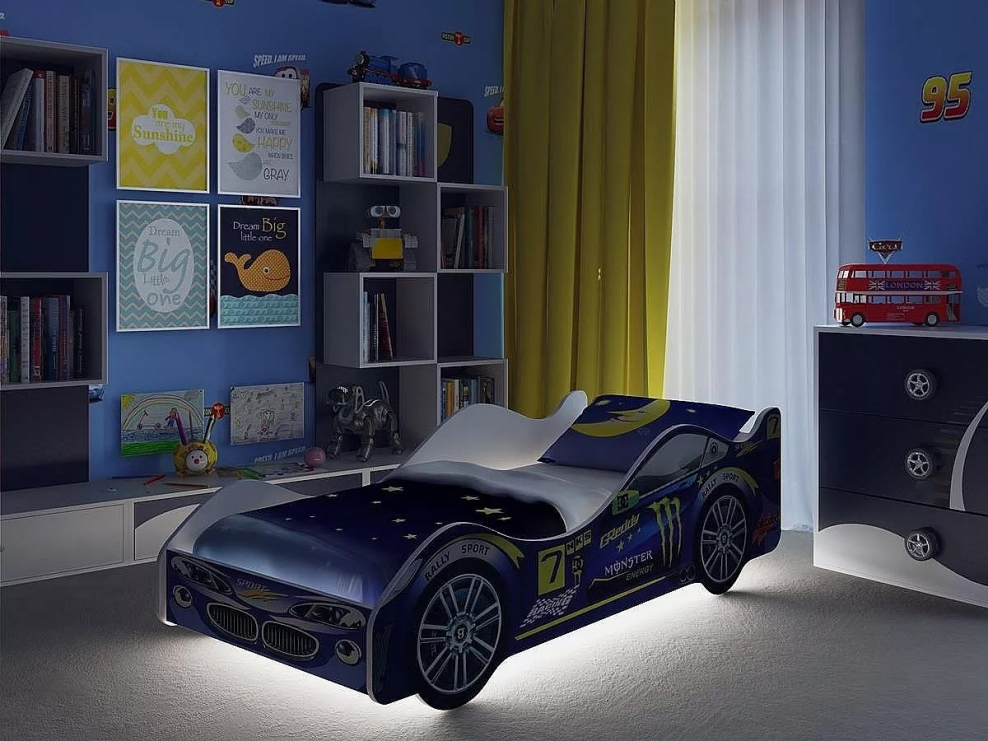 Кровать машинка пилот Виват