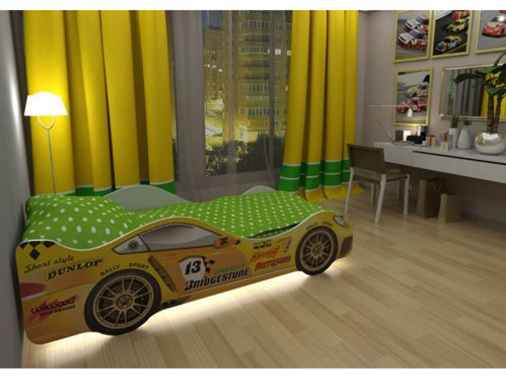 Кровать машина