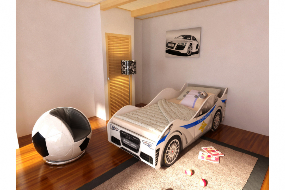 Кровать машина Police 007