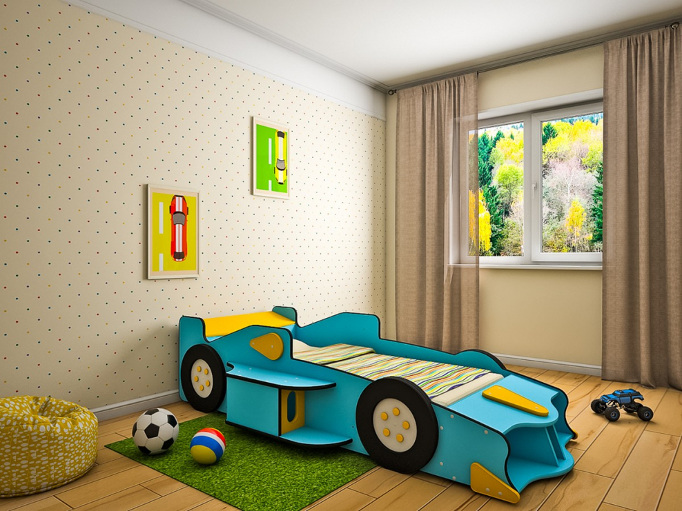 Детская кроватка формула 1