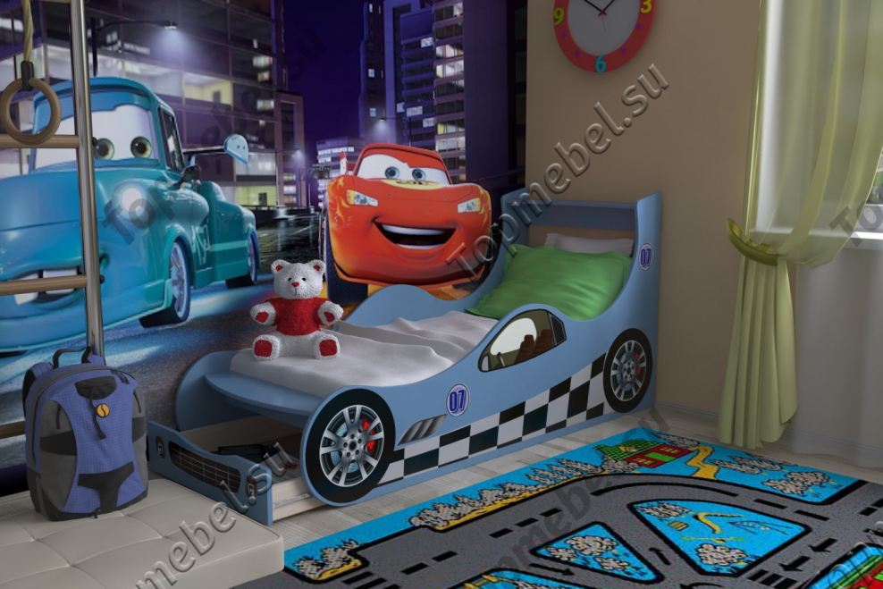 Кровать "машина" СЛАВМЕБЕЛЬ