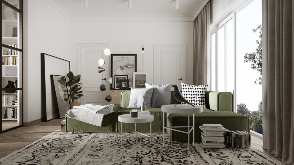 Интерьер в скандинавском стиле хюгге