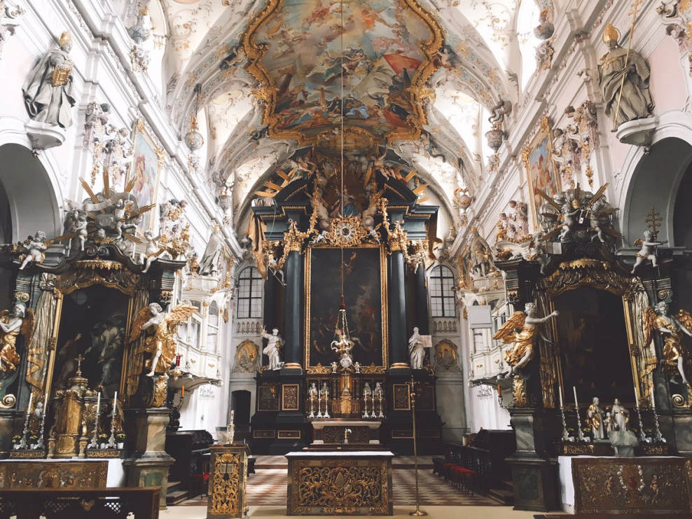 Церковь Барокко 17 век Италия