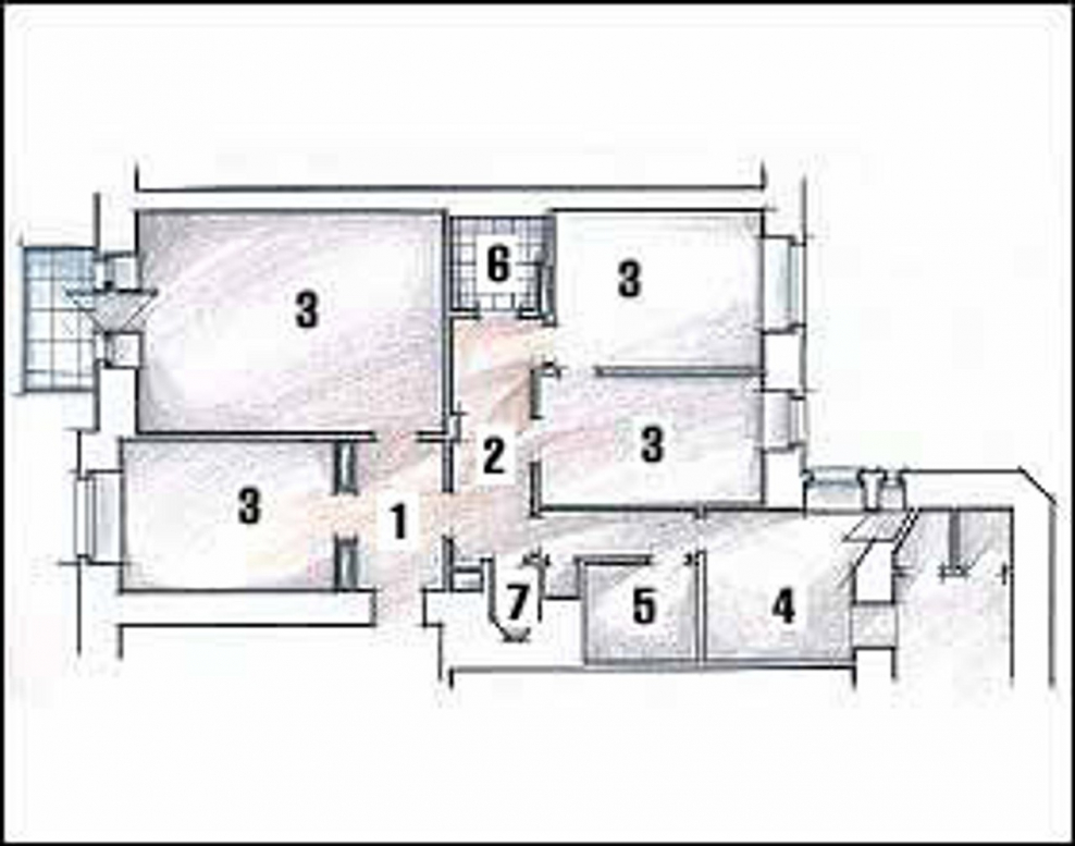 П-55 перепланировка двухкомнатной