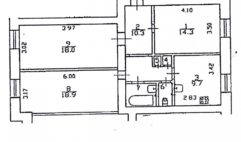 Металлострой Центральная планировка
