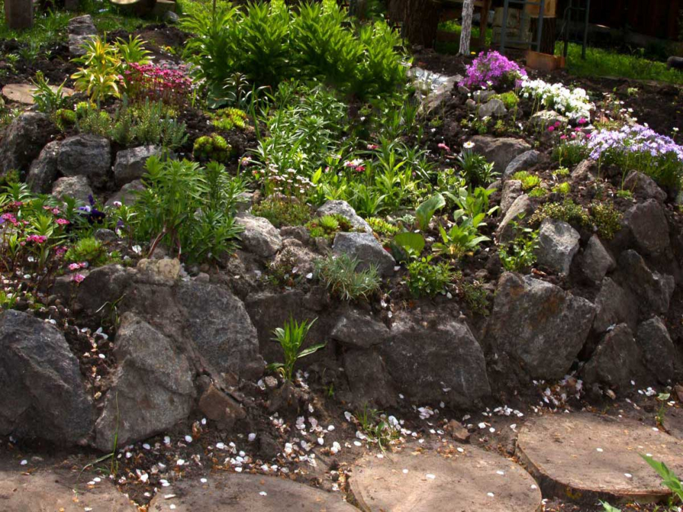 Террасный рокарий