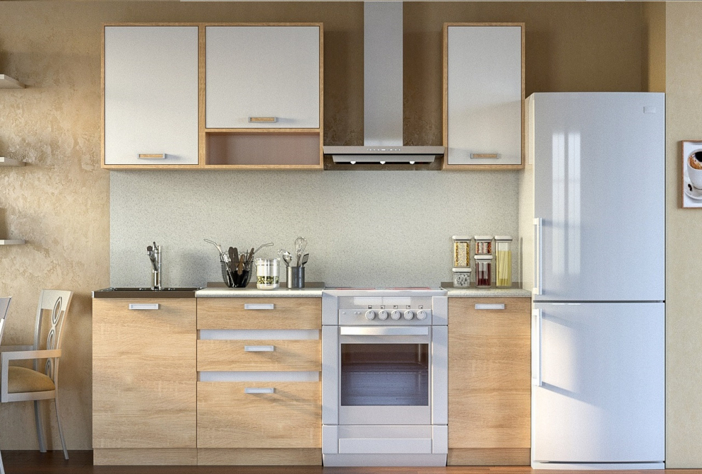 Кухня Лотос 1,5м