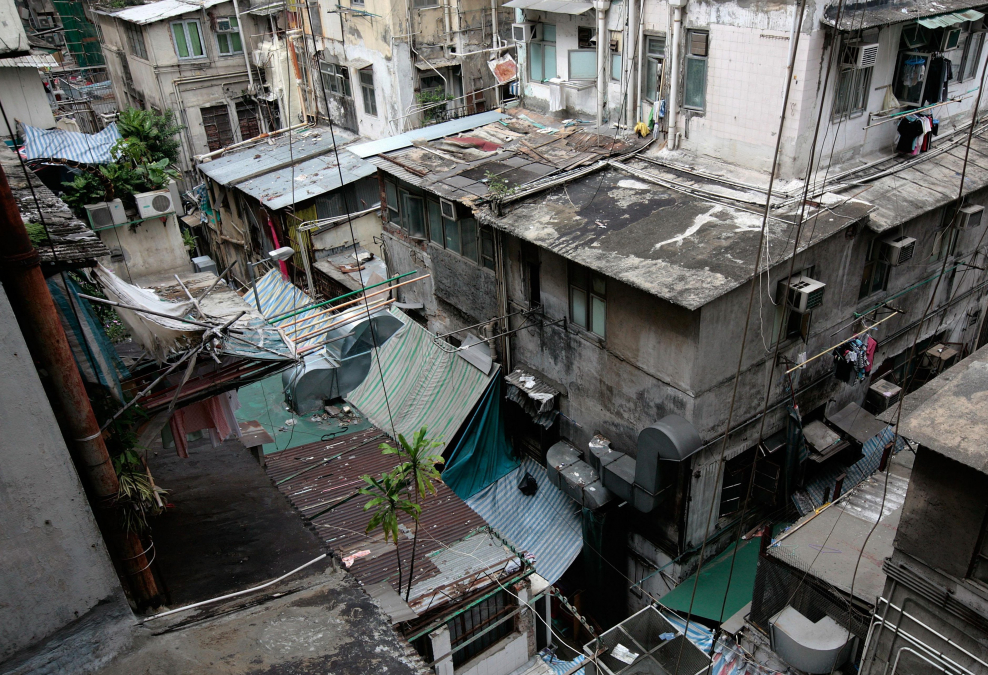 Китайские трущобы многоэтажные