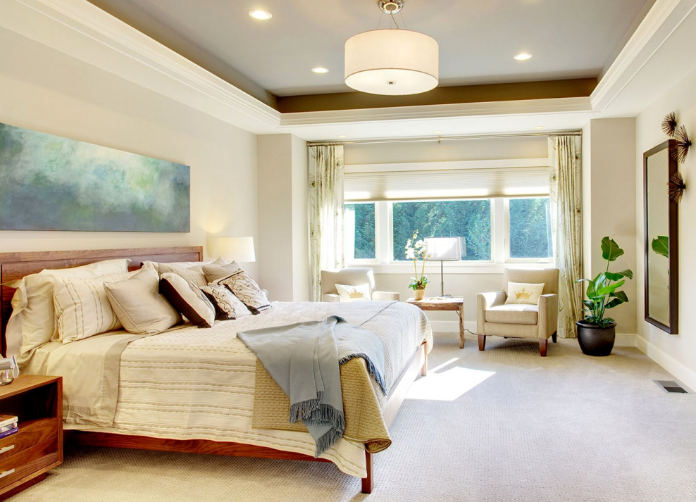 Спальня встили Хай-тек