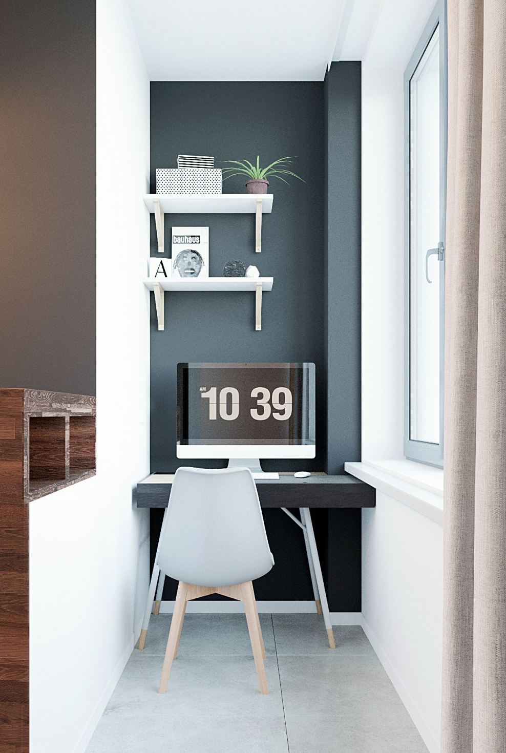 Письменный стол ikea МАРРЕН 203.438.94 белый