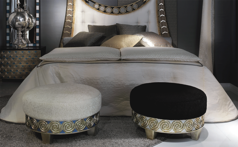 Итальянские кровати в стиле арт деко