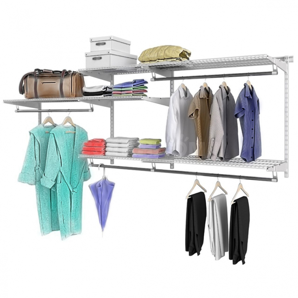 Угловая гардеробная аристо