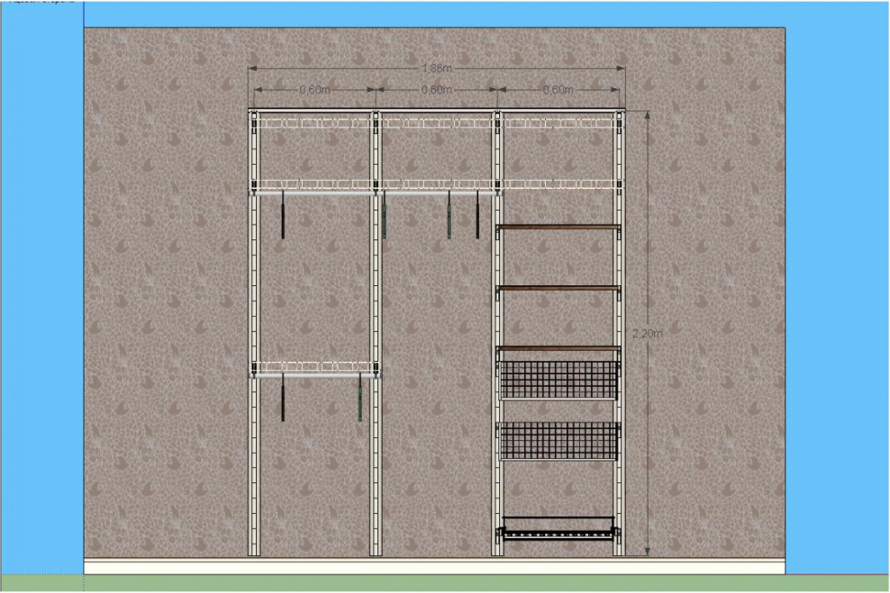 Гардеробная система HCX