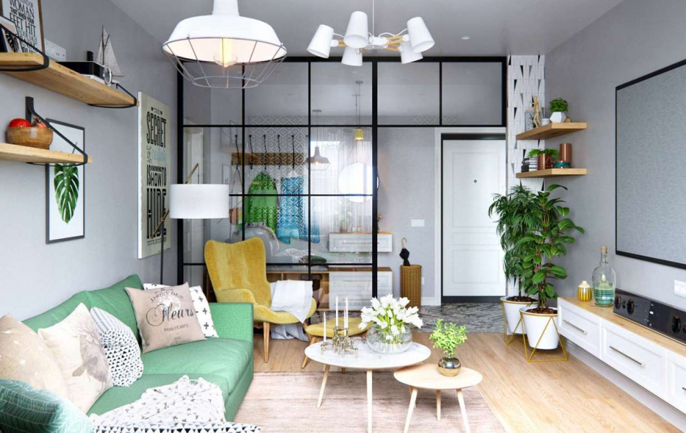 Однокомнатная квартира для молодой девушки