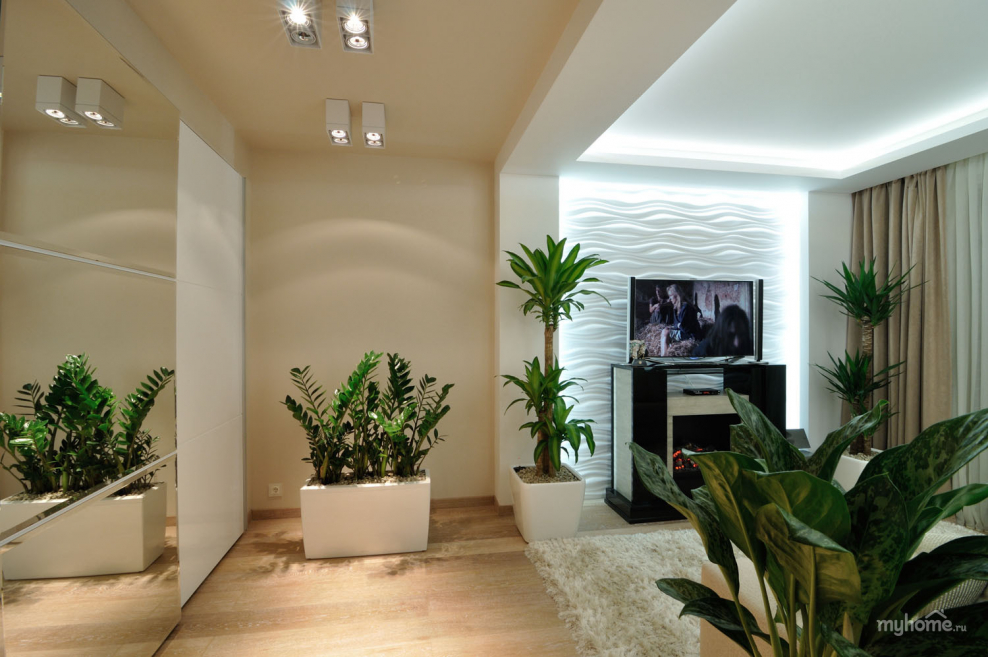 Обои для маленькой спальни зрительно увеличивающие пространство