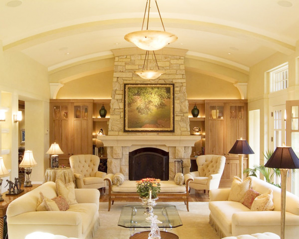 Стиль Нео-Тюдор интерьер