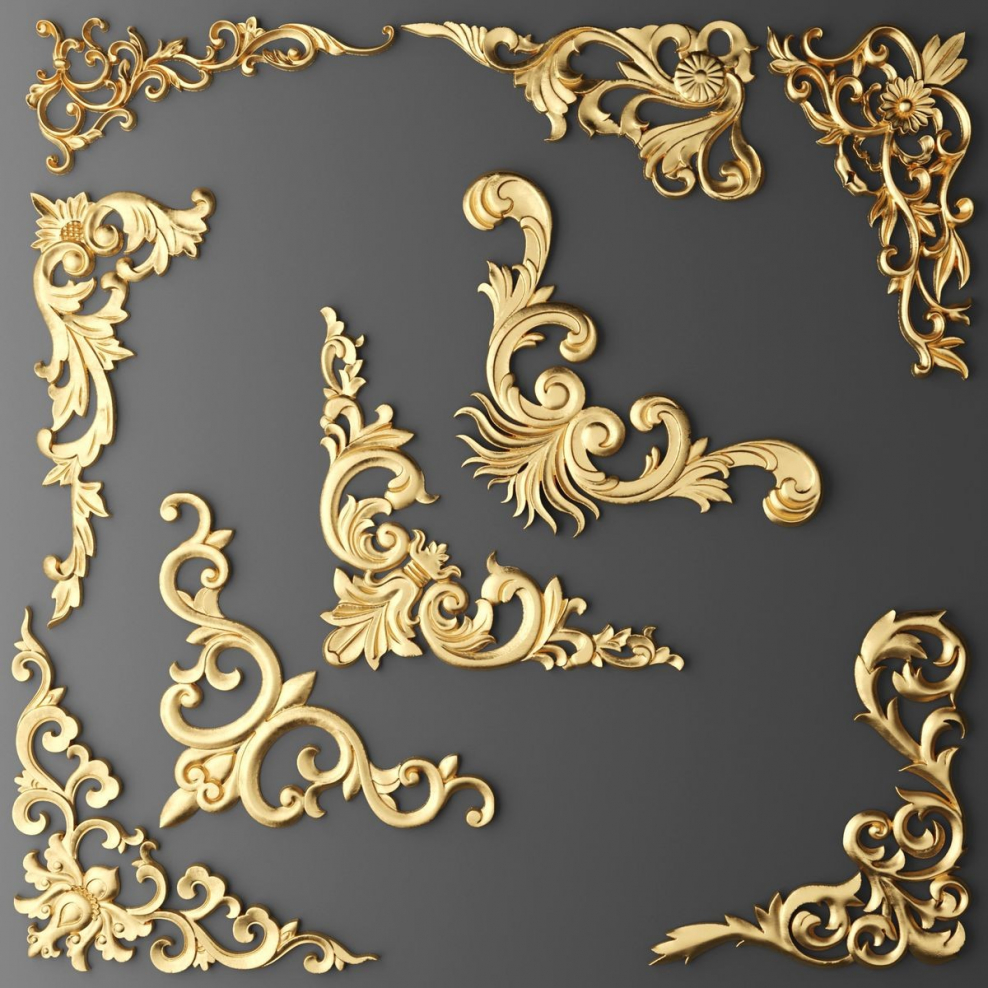 Барочная лепнина сталинский Ампир