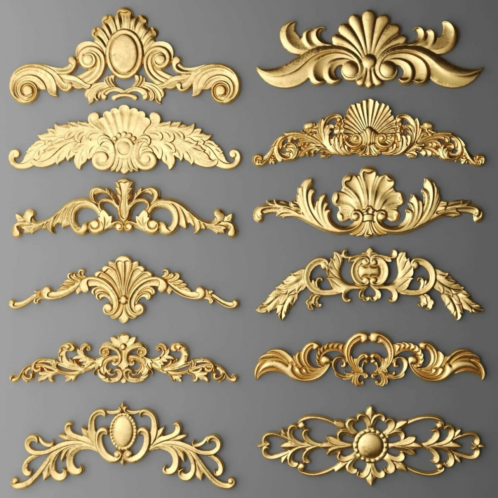 Лепнина Барокко Картуш