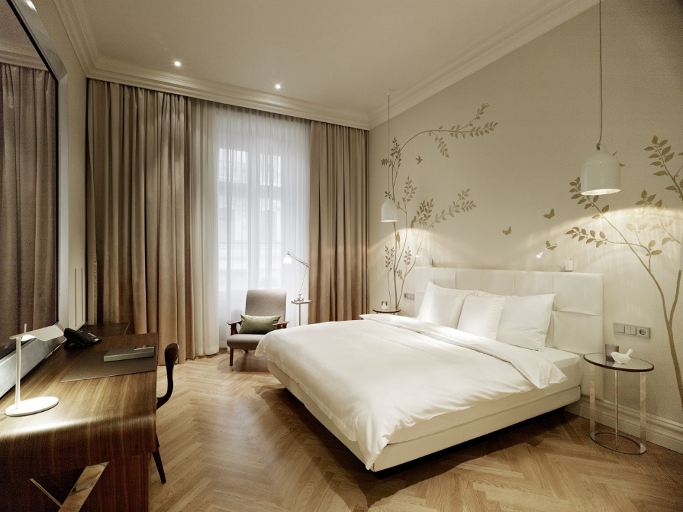 Сочетание цветов в интерьере гостиной