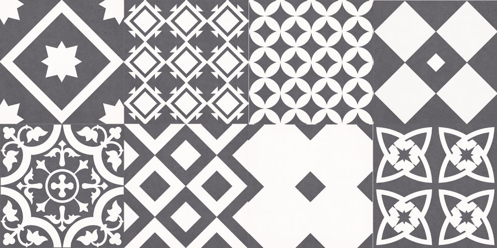 Плитка Ecoceramic great Hidra negro