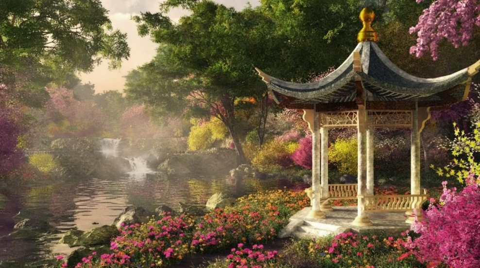 Восточный пейзаж