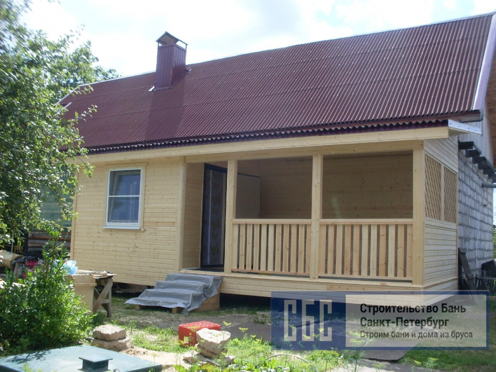 Отделка веранды