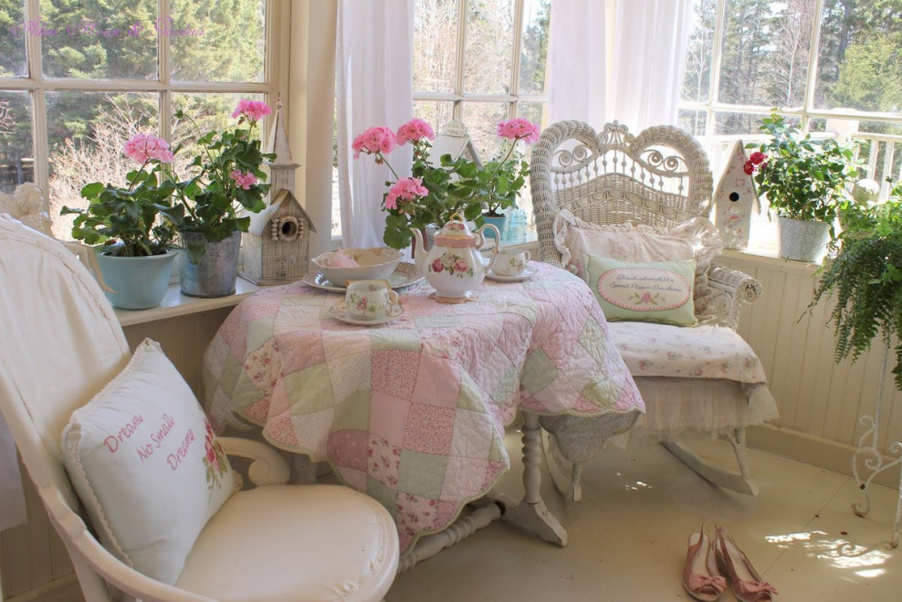 Венера Хабибрахманова дом в стиле шебби