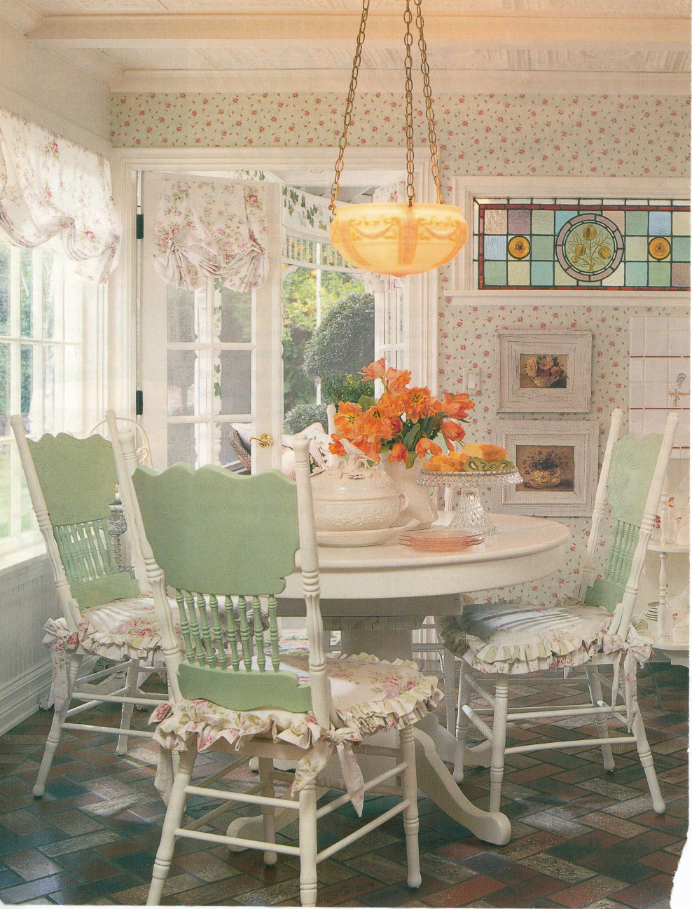 Кухня в стиле Кантри Прованс шебби-Шик