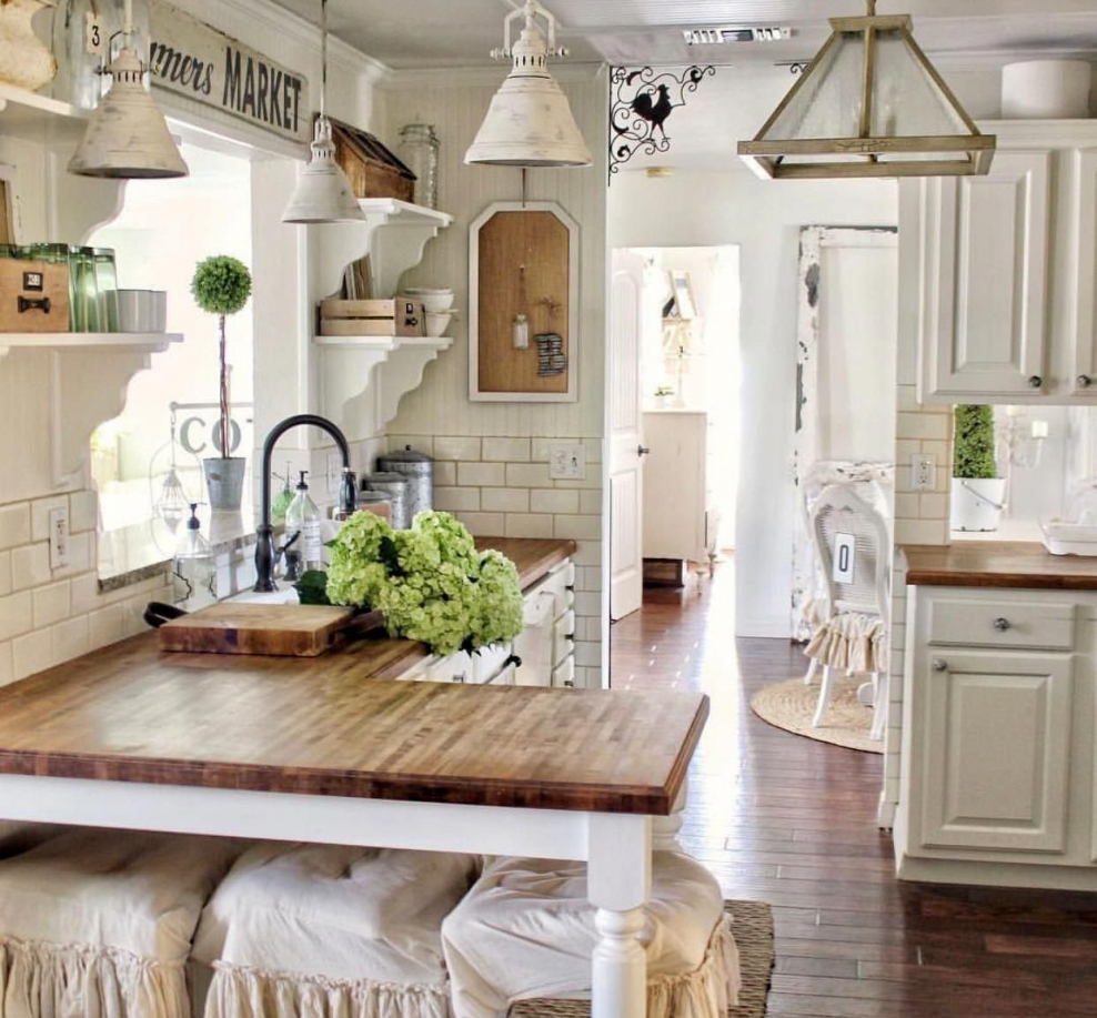 Кухня в стиле шебби Шик