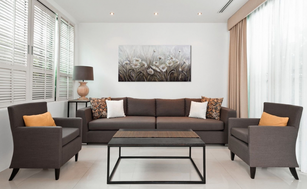 Диван в интерьере