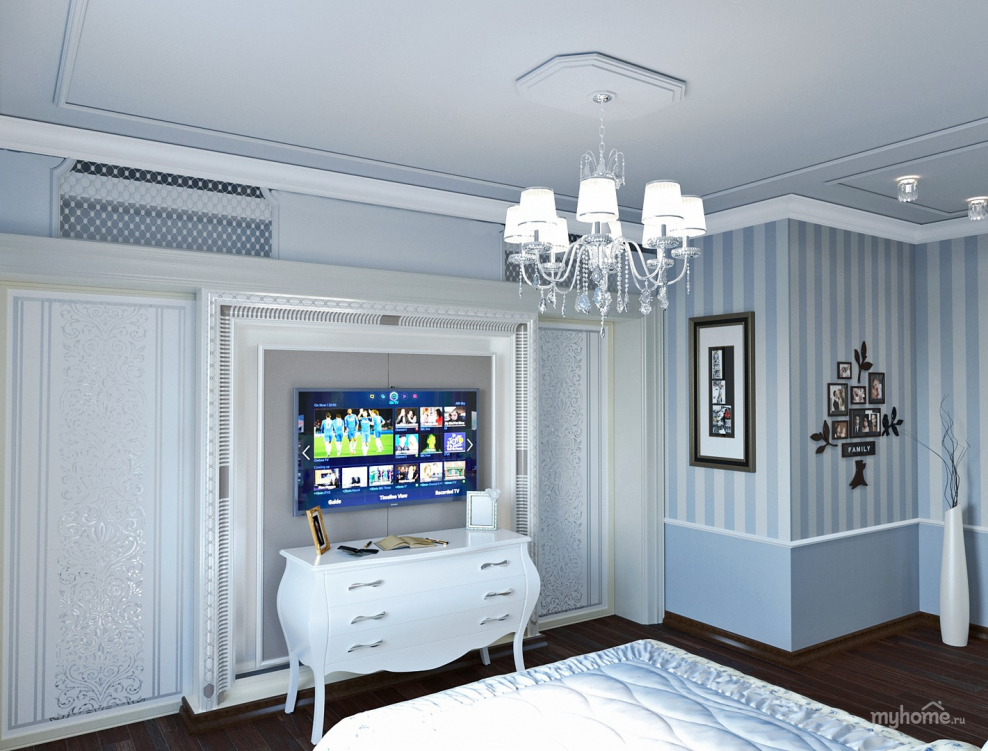 Потолочный плинтус горизонтальный Неоклассика