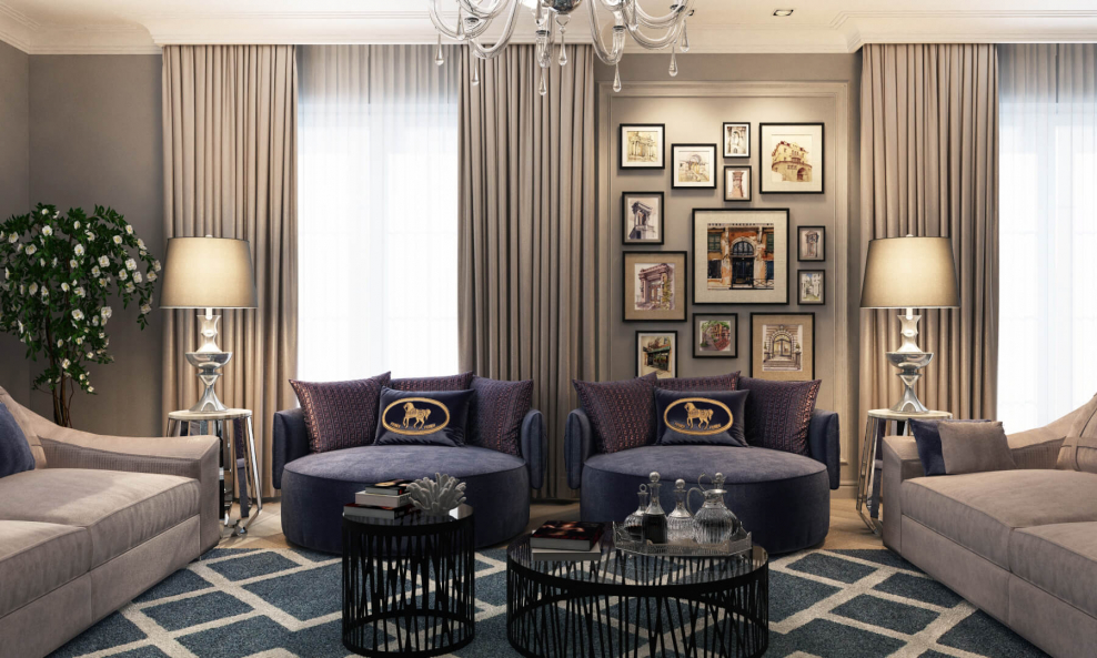 Гостиная Неоклассика