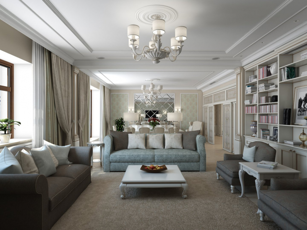 Мебель в стиле Неоклассика кашемир