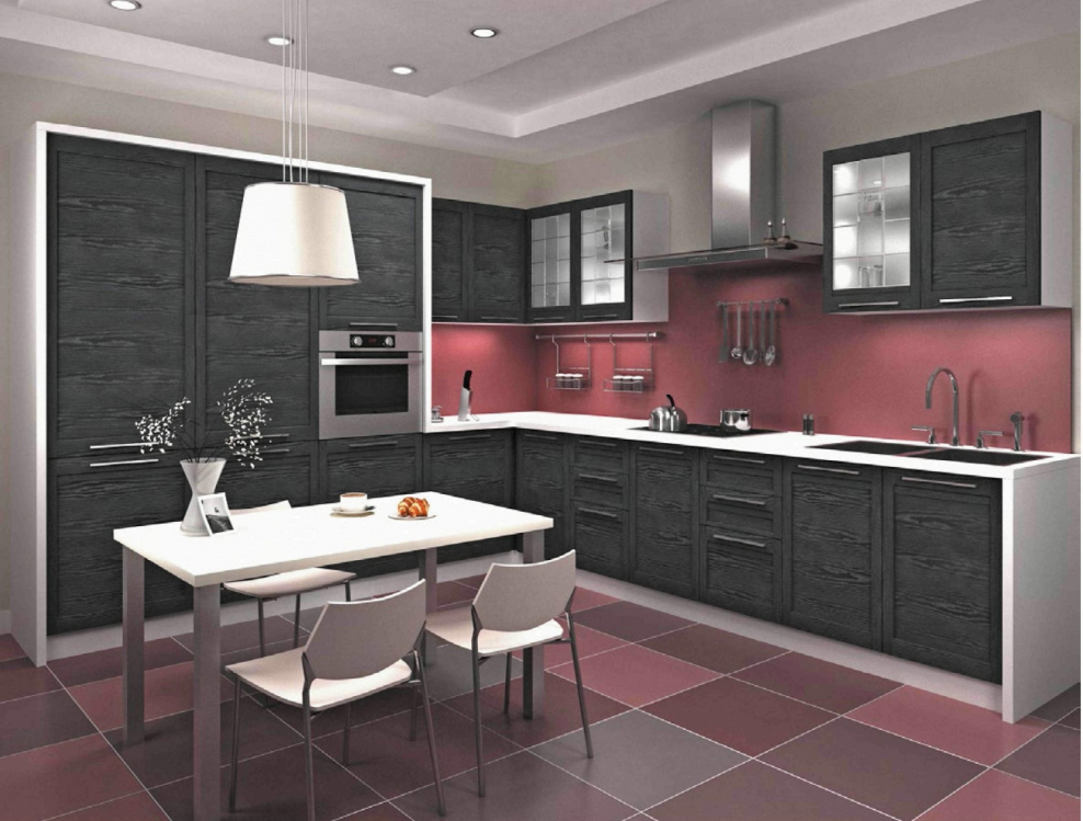 3d модель кухни ресторана