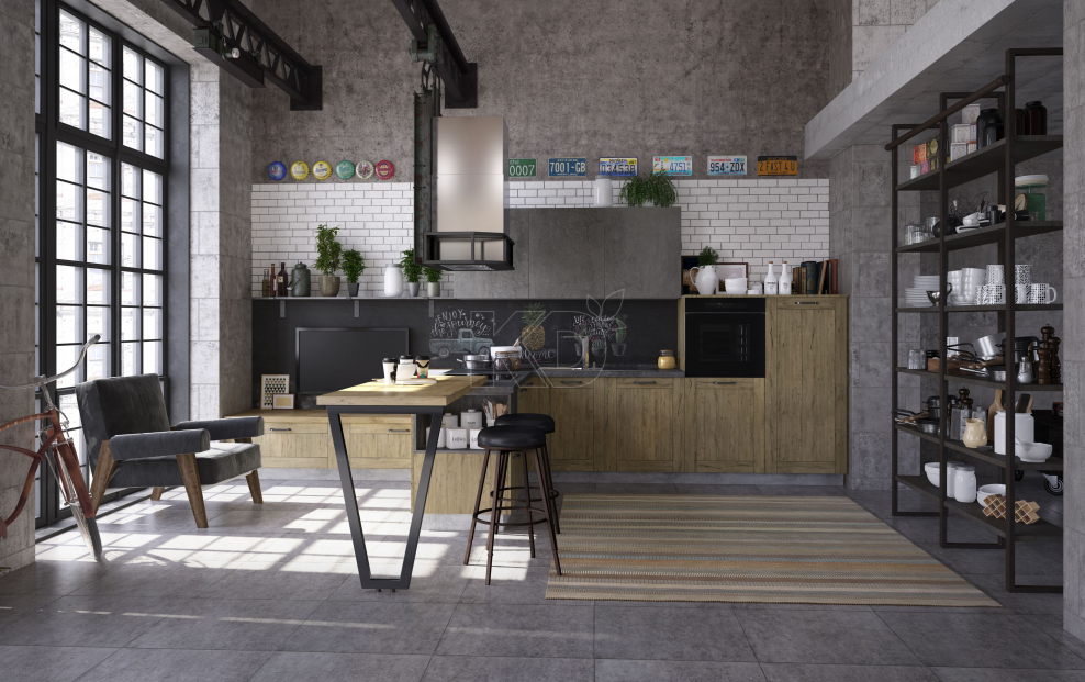 Кухня Ноа кухонный двор