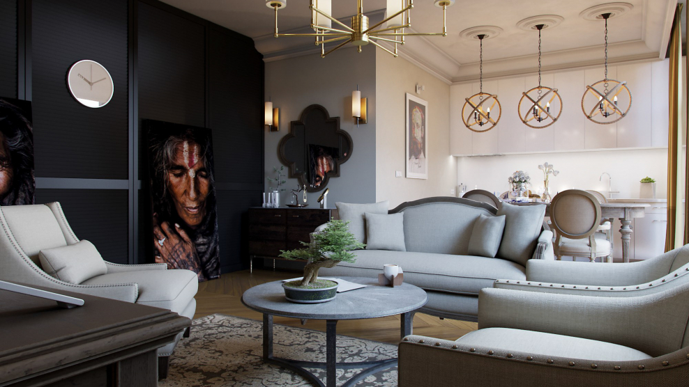 Кто делал дизайн квартиры Паевской