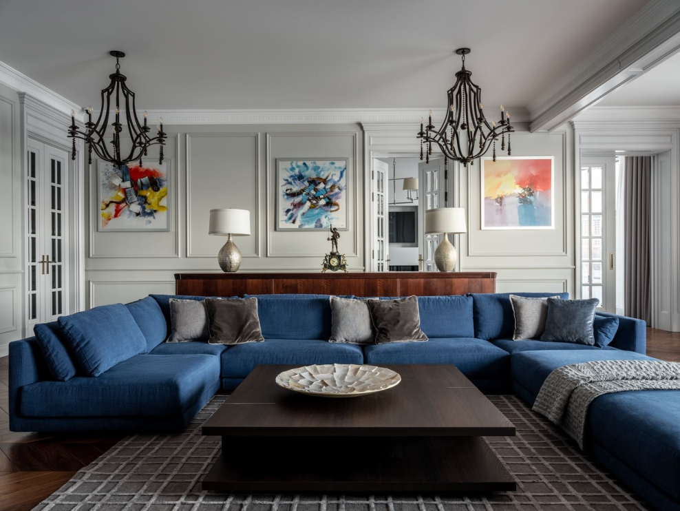 Ковролин в спальне Минимализм