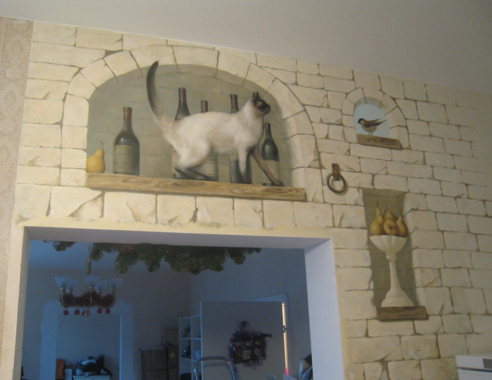 Гипсовая лепнина колонны