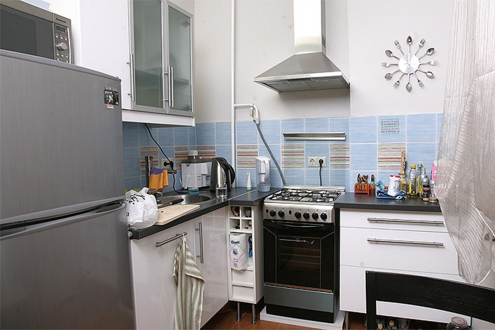 Расстановка техники на маленькой кухне