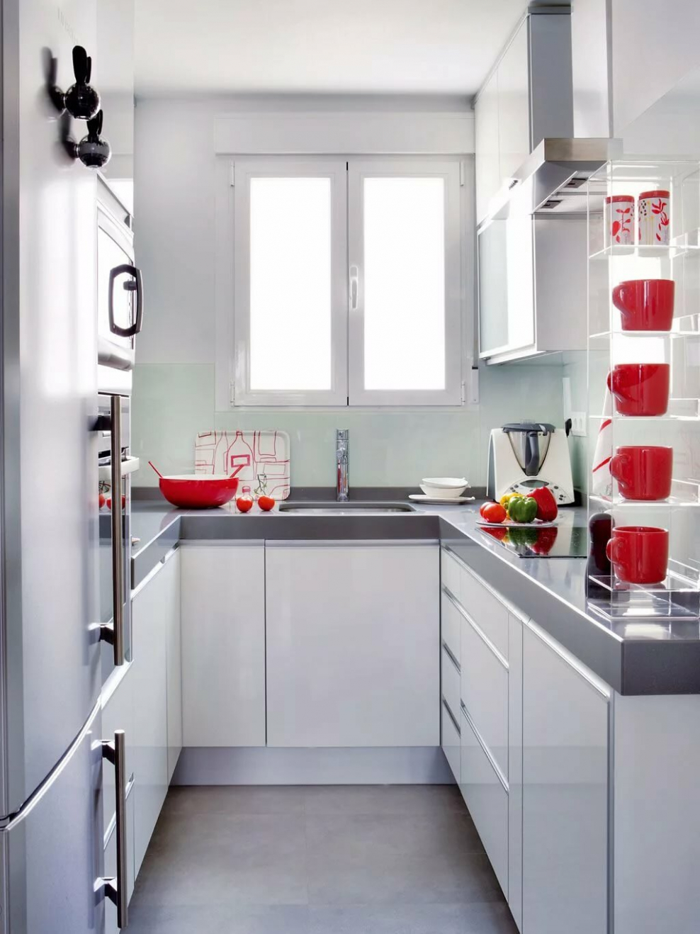 Планировка маленькой кухни