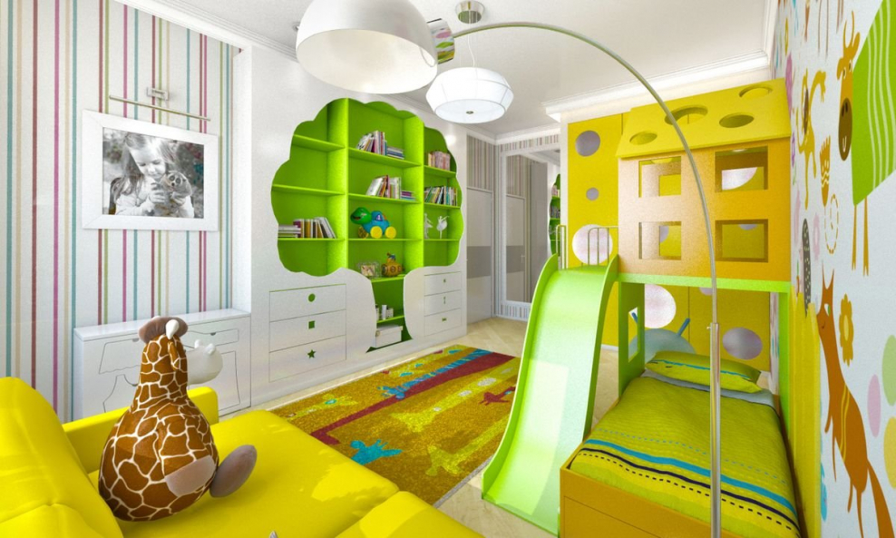 Дизайн проект детской комнаты
