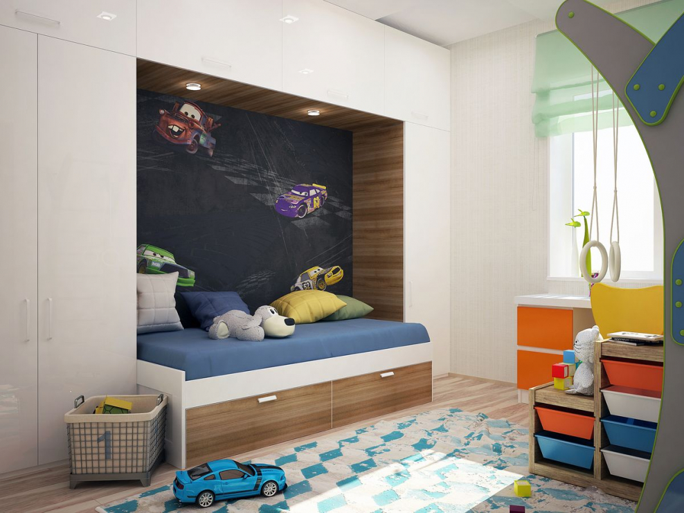 Проект комнаты для мальчика