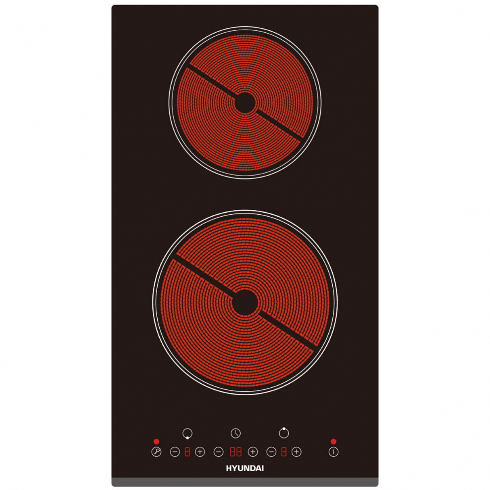 Электрическая поверхность Hyundai hhe 3250 bg черный
