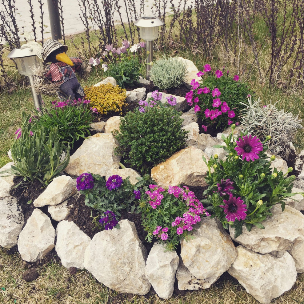 Клумба "Альпийская горка"